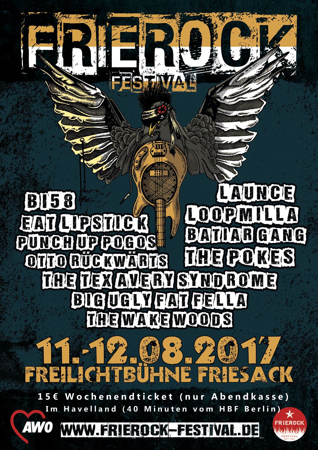 Launce live als Headliner auf dem Frierockfestival
